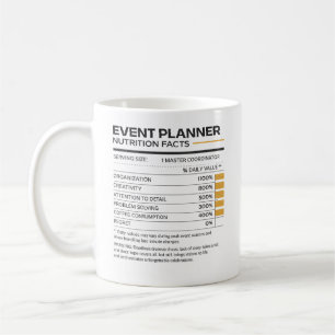 Mug Cadeau pour organisateur d'événements pour coordin