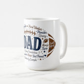 Mug Cadeau pour Papa (Devant droit)