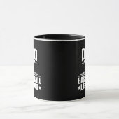 Mug Cadeau pour papa de basket-ball (Centre)