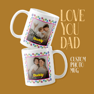 Mug Cadeau pour papa - garde photo personnalisée avec