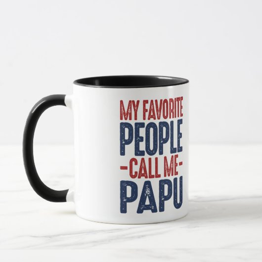 Mug Cadeau pour Papu (Gauche)