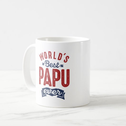 Mug Cadeau pour Papu (Devant gauche)