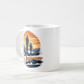 Mug Cadeau pour père et fils (Devant gauche)