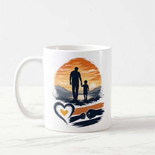 Mug Cadeau pour père et fils (Gauche)