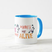 MUG CADEAU POUR PETITE AMIE, FEMME, MARI, PETIT AMI, M (Devant droit)