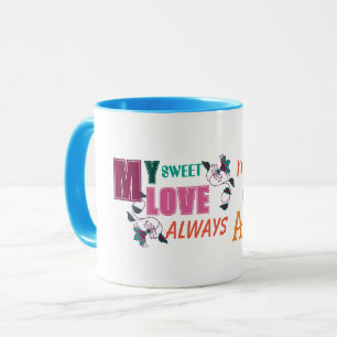 MUG CADEAU POUR PETITE AMIE, FEMME, MARI, PETIT AMI, M