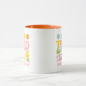 Mug cadeau pour professeur de troisième année (Centre)