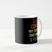 Mug Cadeau pour propriétaire de cheval Frison amateur (Devant droit)