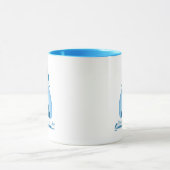 Mug Cadeau pour quelqu'un qui médite ou aime le yoga (Centre)