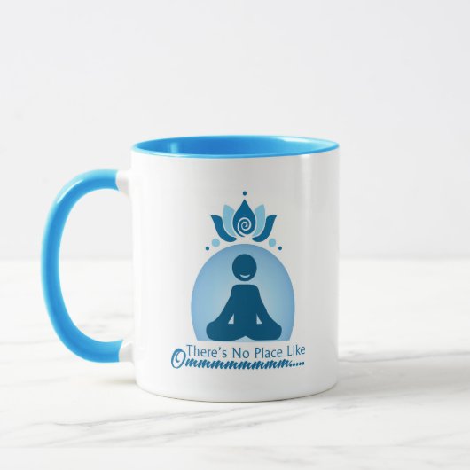 Mug Cadeau pour quelqu'un qui médite ou aime le yoga (Gauche)
