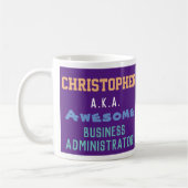 Mug Cadeau pour un administrateur professionnel Café M (Gauche)