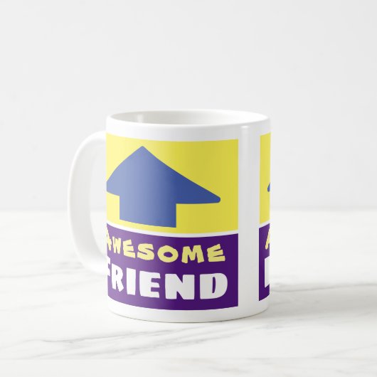 Mug Cadeau pour un ami (Devant gauche)