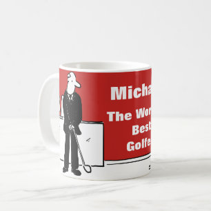 Mug Cadeau pour un golfeur - Le meilleur golfeur du mo