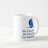 Mug Cadeau pour un marin. Voile ou yacht (Devant droit)