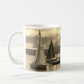 Mug Cadeau pour un marin. Yachting (Gauche)