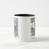 Mug Cadeau pour un Oiseau ou un Oiseau. Drôle (Centre)