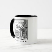 Mug Cadeau pour un Oiseau ou un Oiseau. Drôle (Devant gauche)