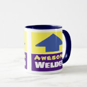 Mug Cadeau pour un soudeur génial (Devant droit)