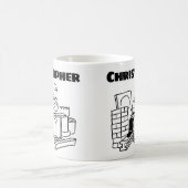 Mug Cadeau pour un vendeur de marchandises Recyclées a (Centre)