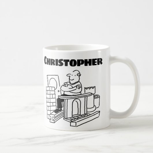 Mug Cadeau pour un vendeur de marchandises Recyclées a (Droite)