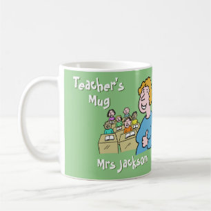 Mug Cadeau pour une enseignante. Cadeau pour l'enseign