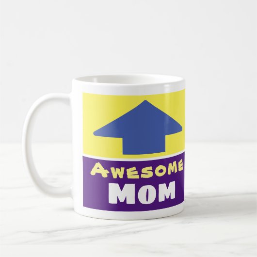 Mug Cadeau pour une maman géniale (Gauche)