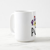 Mug cadeau Power Girl (Devant gauche)