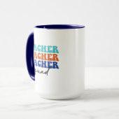 Mug Cadeau Prof Wordart (Devant gauche)