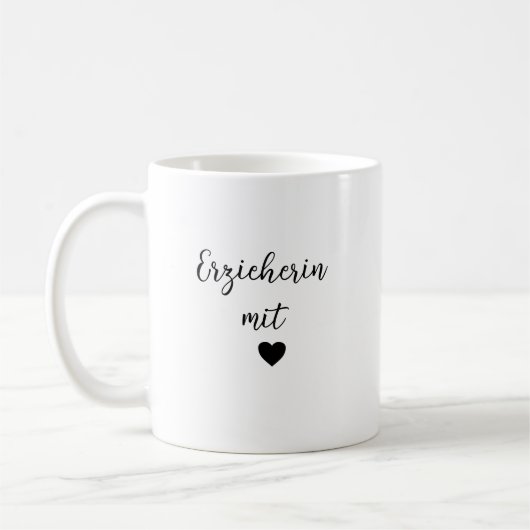 Mug Cadeau professeur | Cadeau de départ | Merci (Gauche)