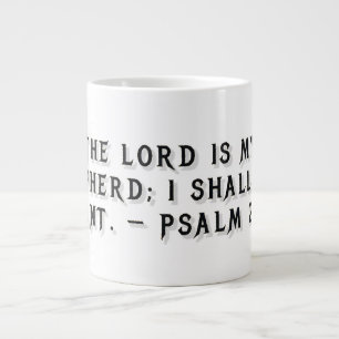 Mug cadeau Psaume 23:1