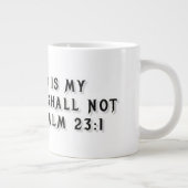 Mug cadeau Psaume 23:1 (Droite)
