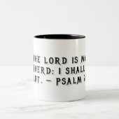 Mug cadeau Psaume 23:1 (Centre)