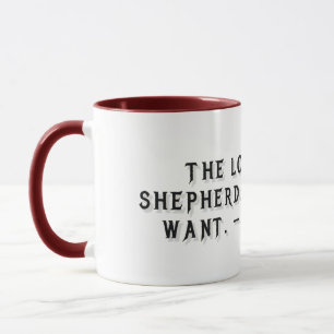 Mug cadeau Psaume 23:1