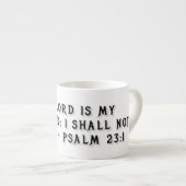 Mug cadeau Psaume 23:1 (Devant droit)