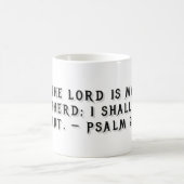 Mug cadeau Psaume 23:1 (Centre)
