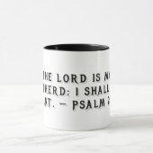 Mug cadeau Psaume 23:1 (Centre)