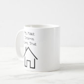 Mug Cadeau Realtor Merci personnalisé (Devant gauche)
