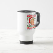 Mug cadeau républicain, Donald Trump Joyeux Noël (Devant droit)