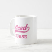 Mug Cadeau retiré d'infirmière (Devant gauche)