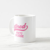 Mug Cadeau retiré d'infirmière de Nicu (Devant gauche)