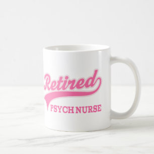 Mug Cadeau retiré d'infirmière de Psych