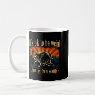 Mug Cadeau Rétro D'animal Étrange De Jimothy De Seattl