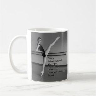 Mug Cadeau rêveur de danse pour des danseurs