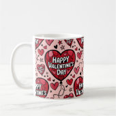 Mug Cadeau romantique pour la Saint-Valentin (Gauche)