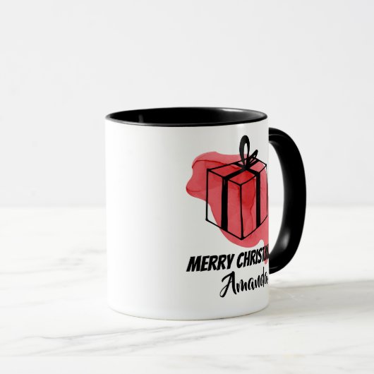 Mug Cadeau rose (Devant droit)