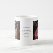 Mug Cadeau Script Bestie Photo Souvenir & Citation (Centre)