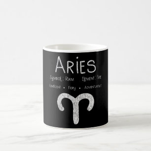 Mug Cadeau Signe du Zodiaque Bélier Vintage pour Amate