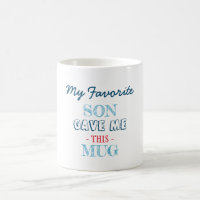 Cadeau simple de fils préféré de la Marine à la mè