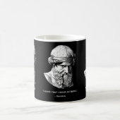 Mug cadeau Socrate "Ne rien savoir" (Centre)