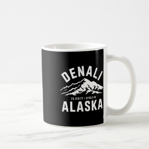 Mug Cadeau souvenir de randonnée montagne Denali Alask